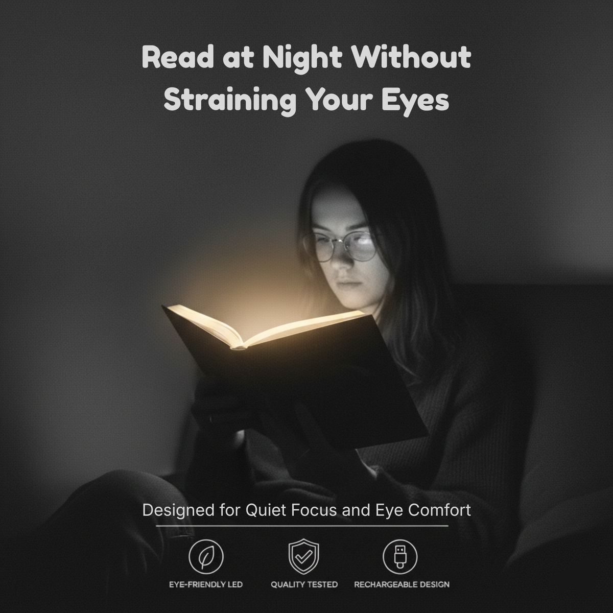 Rechargeable LED Book Light