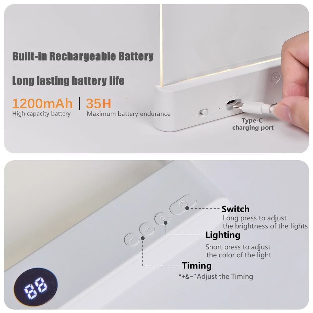 Rechargeable LED Book Light